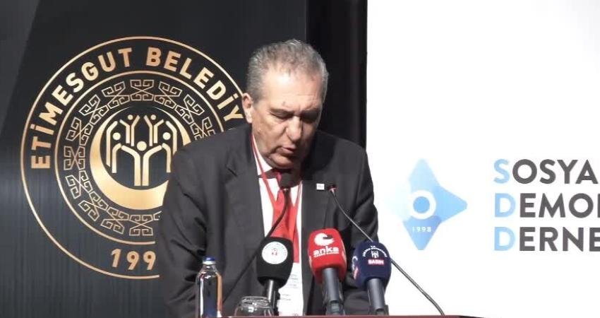 Sosyal Demokrasi Derneği Genel Başkanı Sami Doğan, "Gelecek yıllarda ülkemiz tarihinde