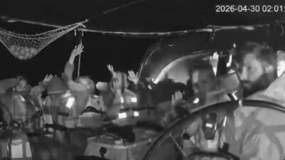 İsrail donanması, Gazze’ye insani yardım götüren Küresel Sumud Filosu’na Akdeniz’in