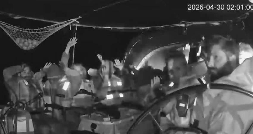 İsrail donanması, Gazze’ye insani yardım götüren Küresel Sumud Filosu’na Akdeniz’in