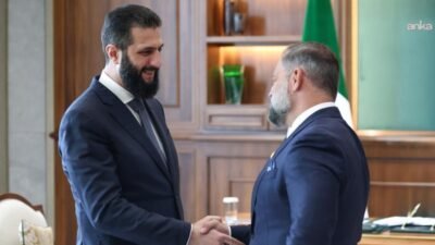 Suriye Cumhurbaşkanlığı, Ahmed el-Şara’nın Şam’da ABD Kongre Üyesi Cory Lee