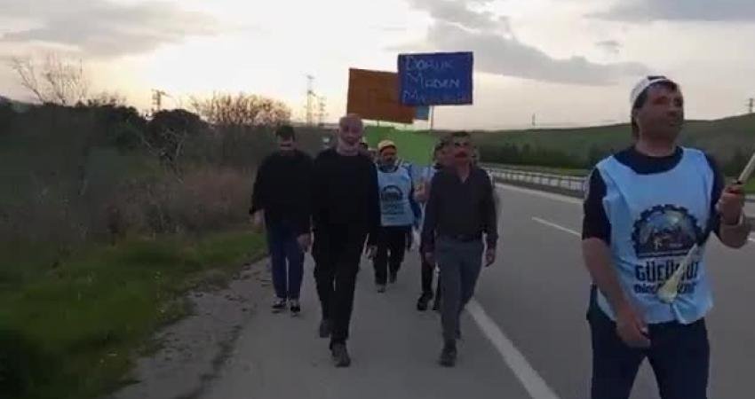 Bağımsız Maden-İş eğitim ve örgütlenme uzmanı Başaran Aksu’nun tahliyesinin ardından, Doruk Madencilik