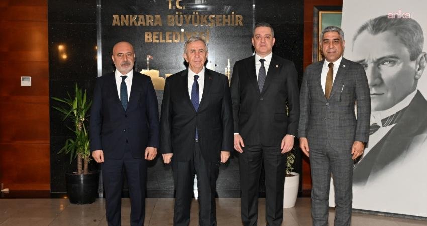 Türkiye Barolar Birliği (TBB) Başkanı Erinç Sağkan, Ankara Büyükşehir Belediye