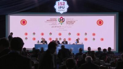 TBMM Başkanı Numan Kurtulmuş, "İki devletli çözümün ilerletilmesi için Filistin