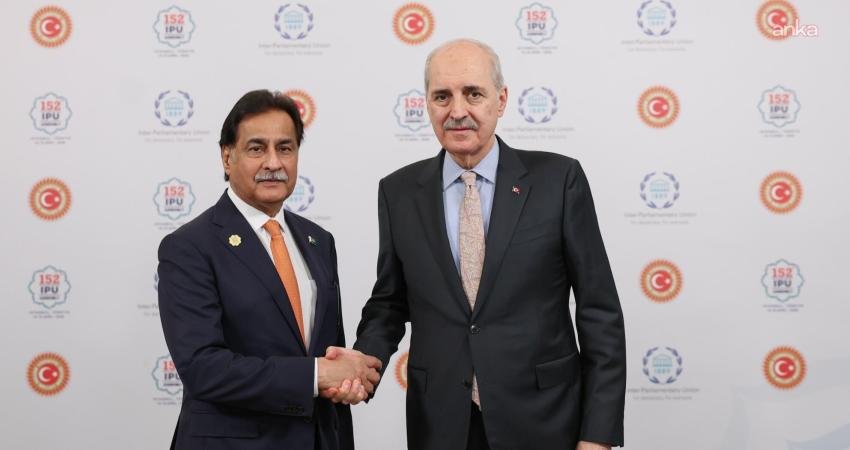 TBMM Başkanı Numan Kurtulmuş, İstanbul'da devam eden Parlamentolar Arası Birlik