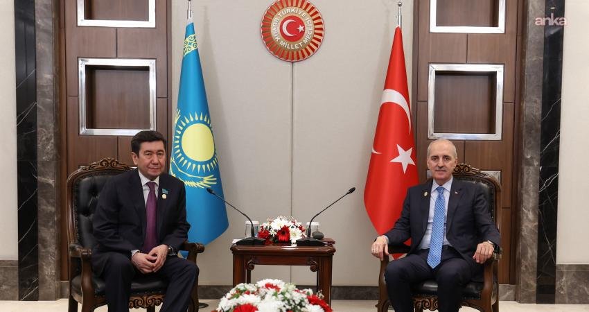 TBMM Başkanı Kurtulmuş, Kazakistan Parlamentosu Meclis Başkanı Koşanov ile görüştü Türkiye Büyük Millet Meclisi (TBMM) Başkanı Numan Kurtulmuş, Parlamentolar Arası