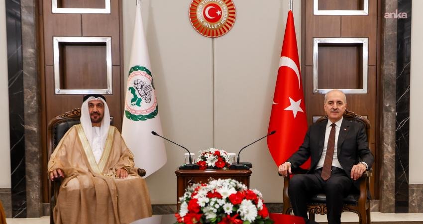 TBMM Başkanı Numan Kurtulmuş, Arap Parlamentosu Başkanı Mohamed Ahmed Alyammahi ile İstanbul’da bir araya geldi TBMM Başkanı Numan Kurtulmuş, Parlamentolar Arası Birlik (PAB) 152. Genel Kurulu