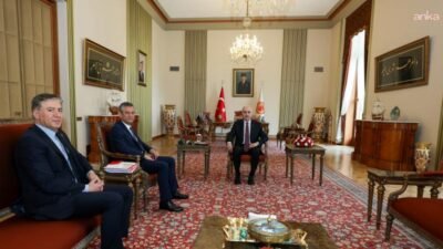 TBMM Başkanı Numan Kurtulmuş, CHP Genel Başkanı Özgür Özel'i kabul