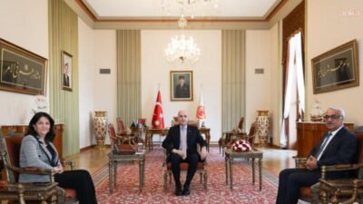 Türkiye Büyük Millet Meclisi (TBMM) Başkanı Numan Kurtulmuş, DEM Partili