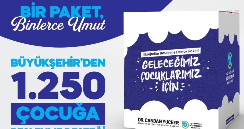Tekirdağ Büyükşehir Belediyesi, sosyal belediyecilik anlayışı doğrultusunda çocukların sağlıklı gelişimini