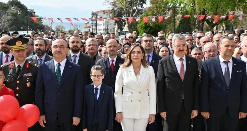 Tekirdağ'da 23 Nisan Ulusal Egemenlik ve Çocuk Bayramı kutlamalarının ilk