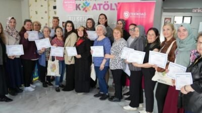 Tekirdağ Büyükşehir Belediyesi tarafından kadınların yaşam kalitesini artırmak ve koruyucu