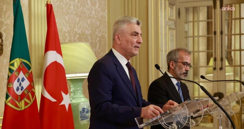  Ticaret Bakanı Ömer Bolat, Portekiz’in başkenti Lizbon’da gerçekleştirilen Türkiye–Portekiz Ortak