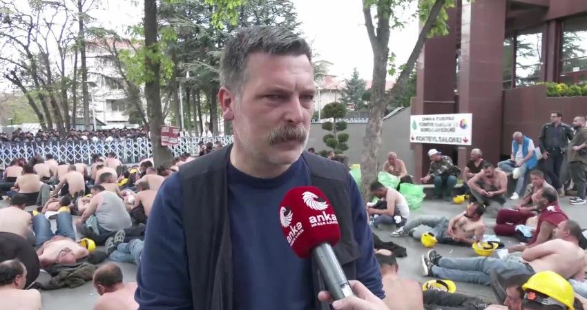 Doruk Madencilik işçilerine destek olmak için açlık grevine başlayan Türkiye