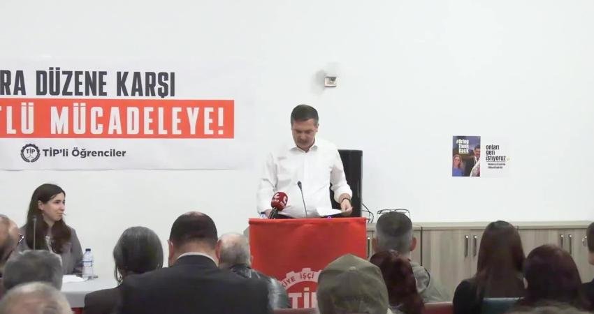 TİP Genel Başkanı Erkan Baş: “Eğer NATO güçlenirse tüm dünya halkları kaybeder, emekçiler, yoksullar kaybeder” Türkiye İşçi Partisi Genel Başkanı Erkan Baş, NATO Zirvesi'nin bu