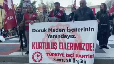 Türkiye İşçi Partisi (TİP) Samsun İl Örgütü üyeleri, ücret ve