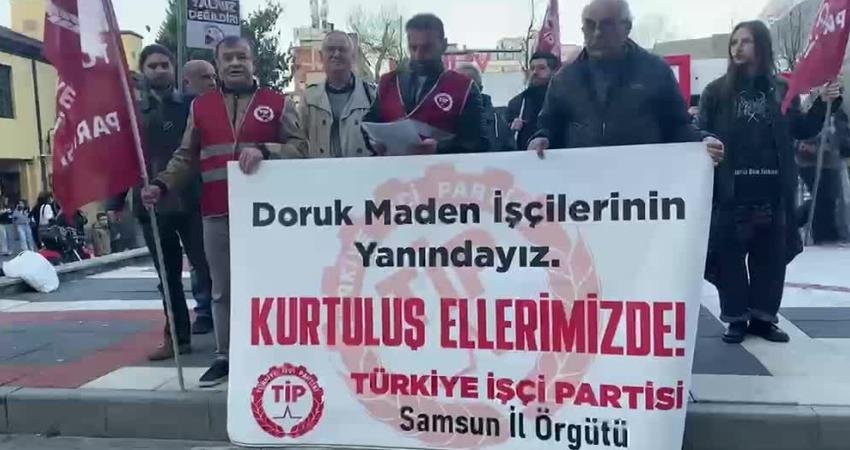 Türkiye İşçi Partisi (TİP) Samsun İl Örgütü üyeleri, ücret ve