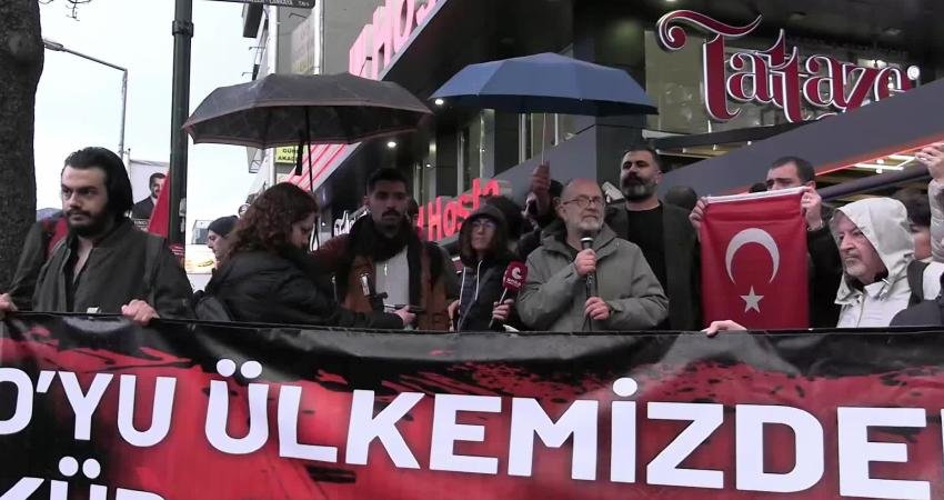 TKP’den “NATO’suz Türkiye” yürüyüşü… Türkiye Komünist Partisi (TKP), kuruluşunun 77. yıl dönümünde NATO'yu protesto