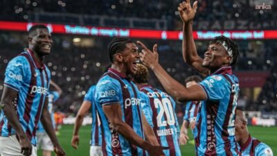 Trabzonspor, Süper Lig’in 28. haftasında konuk ettiği Galatasaray’ı 2-1 mağlup