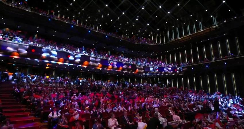 Cumhurbaşkanı Recep Tayyip Erdoğan, TRT 48. Uluslararası 23 Nisan Çocuk