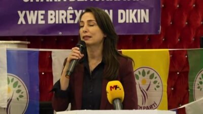 DEM Parti Eş Genel Başkanı Tülay Hatimoğulları, "Terörsüz Türkiye" sürecine