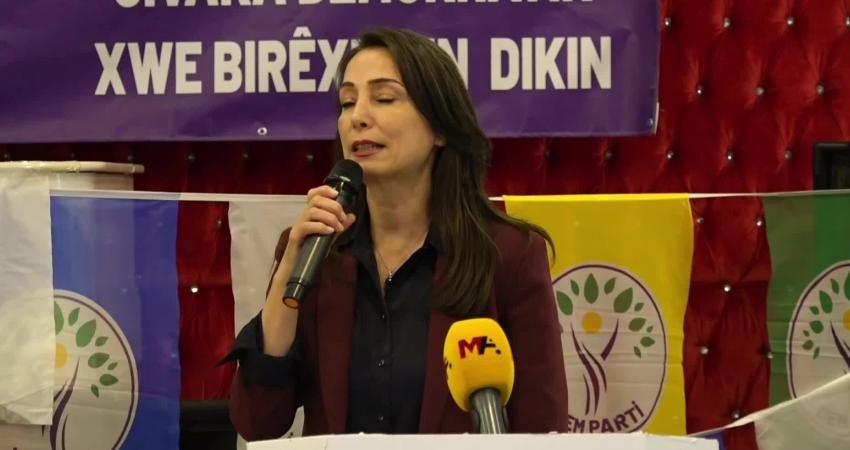 DEM Parti Eş Genel Başkanı Tülay Hatimoğulları, "Terörsüz Türkiye" sürecine