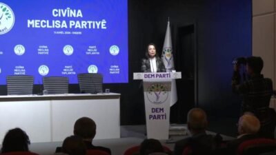 DEM Parti Eş Genel Başkanı Tülay Hatimoğulları, Cumhurbaşkanı Yardımcısı Cevdet