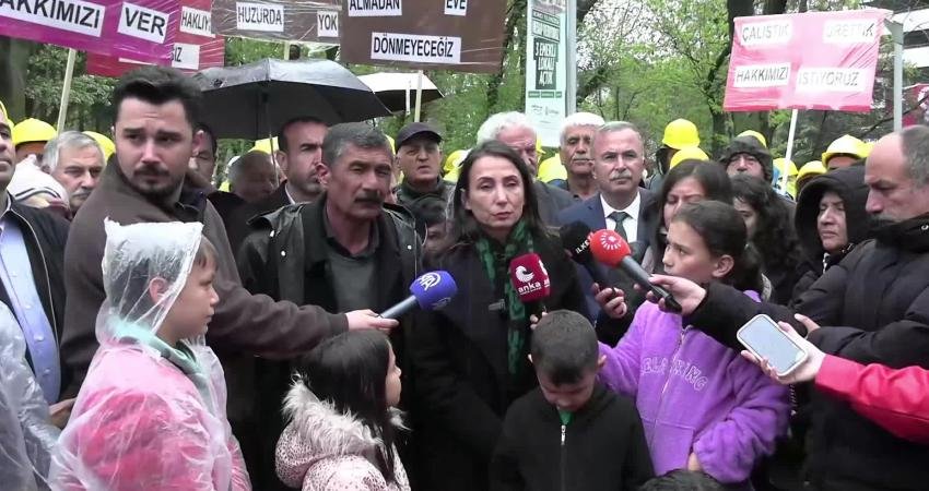 DEM Parti Eş Genel Başkanı Tülay Hatimoğulları, ücret ve tazminat