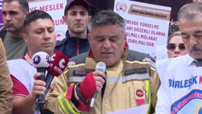 Tüm Yerel-Sen Genel Başkanı Mücahit Dede, "Ankara Büyükşehir Belediyesi İtfaiye Daire