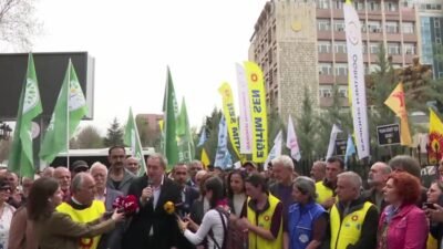 DEM Parti Eş Genel Başkanı Tuncer Bakırhan, Eğitim Sen'in Milli