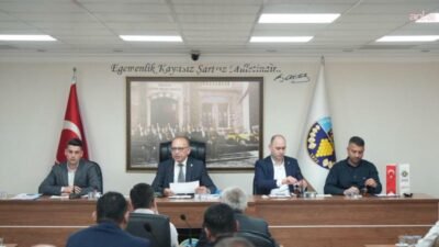 Turgutlu Belediye Başkanı Çetin Akın, nisan ayı meclis toplantısında 2025