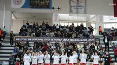 Turgutlu Belediyesi Kadın Basketbol Takımı, normal sezonun son maçında Aslan