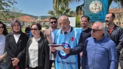 Türk Eğitim-Sen Muğla Şubesi, Menteşe ilçesinde bir öğretmene, öğrenciler arasında
