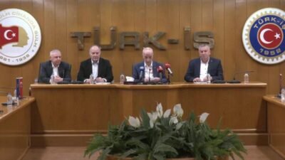 TÜRK-İŞ Genel Başkanı Ergün Atalay, Doruk Madencilik'te çalışan Bağımsız Maden
