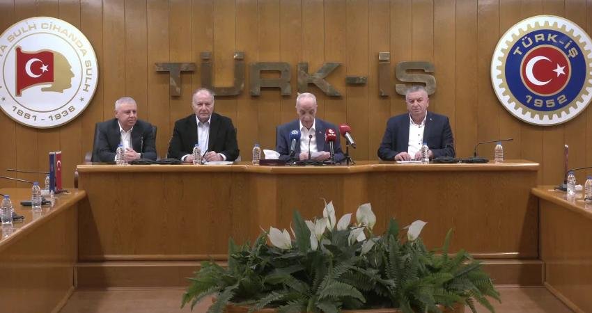 TÜRK-İŞ Genel Başkanı Ergün Atalay, Doruk Madencilik'te çalışan Bağımsız Maden