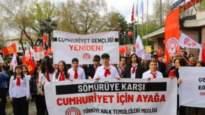 Türkiye Halk Temsilcileri Meclisi, Gençlik Parkı’ndan Birinci Meclis’e yürüdü. THTM Genel