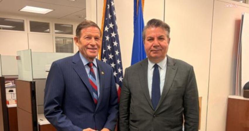Türkiye'nin Washington Büyükelçisi Sedat Önal, Senatör Richard Blumenthal ile görüştü.