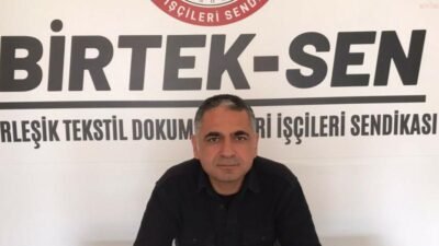 Tutuklu Birleşik Tekstil Dokuma ve Deri İşçileri Sendikası (BİRTEK-SEN) Başkanı