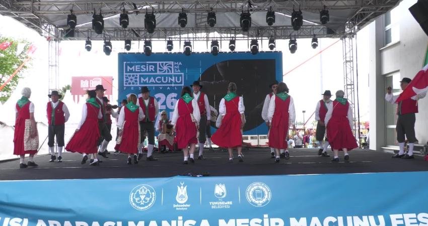 Bu yıl 486’ncı kez gerçekleştirilen Uluslararası Manisa Mesir Macunu Festivali,