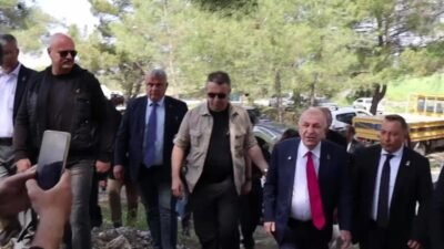 Zafer Patisi Genel Başkanı Ümit Özdağ, Muğla'da Akbelen Ormanı çevresindeki