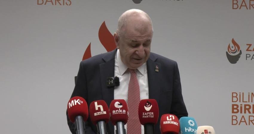 Zafer Partisi Genel Başkanı Ümit Özdağ,  "Sayın Özgür Özel'e