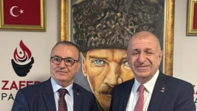 Zafer Partisi Genel Başkanı Ümit Özdağ, Irak Türkmenleri Derneği Başkanı