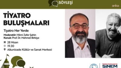 Üsküdar Belediyesi’nin “Tiyatro Buluşmaları”, nisan ayında tiyatro dünyasının önemli isimlerinden