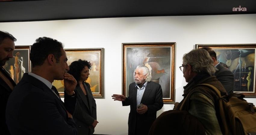 Türk resim sanatının önde gelen isimlerinden Devrim Erbil ve İsmet