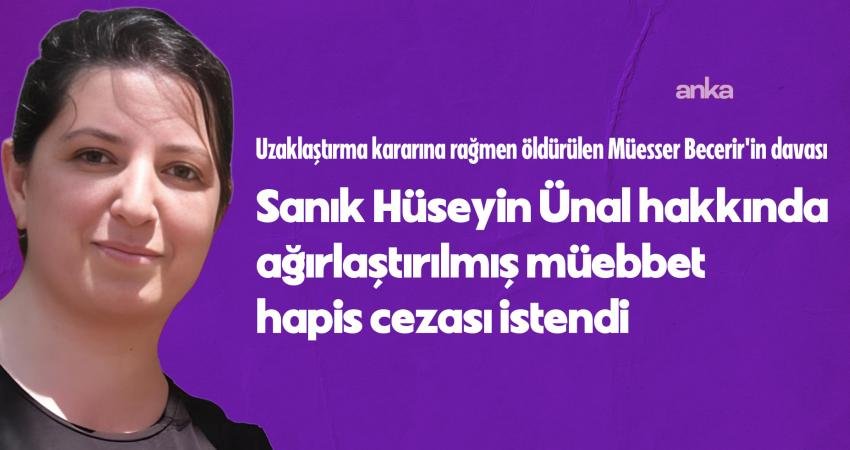 Ankara'da boşanma aşamasında olduğu Hüseyin Ünal tarafından evinin önünde öldürülen