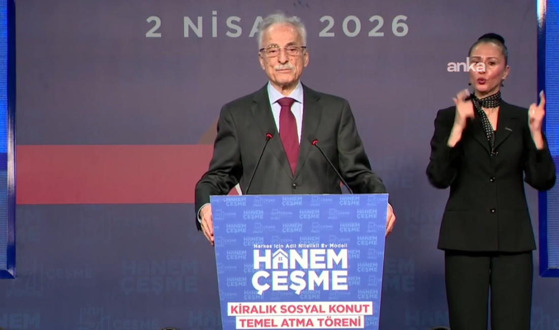 Çeşme Belediyesi’nin hayata geçireceği “Hanem Çeşme Kiralık Sosyal Konut Projesi”nin