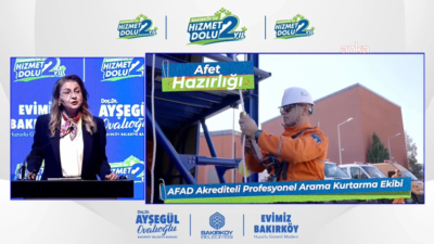 Bakırköy Belediye Başkanı Ayşegül Ovalıoğlu, iki yıllık görev süresindeki çalışmalarına