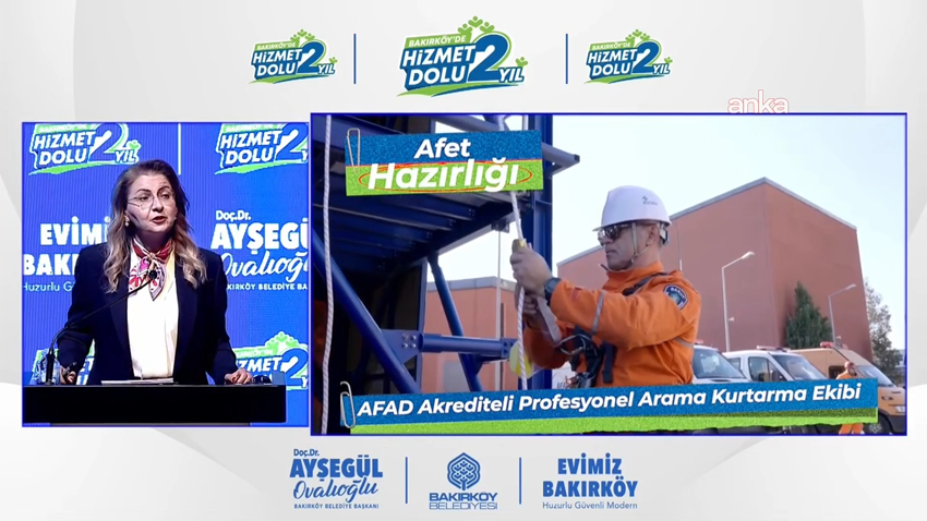 Bakırköy Belediye Başkanı Ayşegül Ovalıoğlu, iki yıllık görev süresindeki çalışmalarına