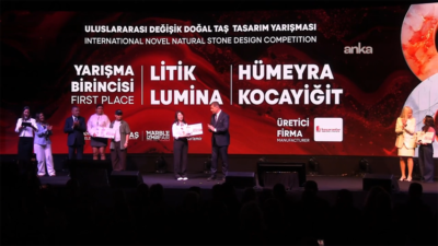 Marble İzmir - Uluslararası Doğaltaş ve Teknolojileri Fuarı kapsamında gerçekleştirilen