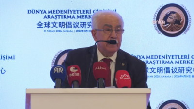 Vatan Partisi Genel Başkanı Doğu Perinçek, Ankara’da açılan Dünya Medeniyetleri