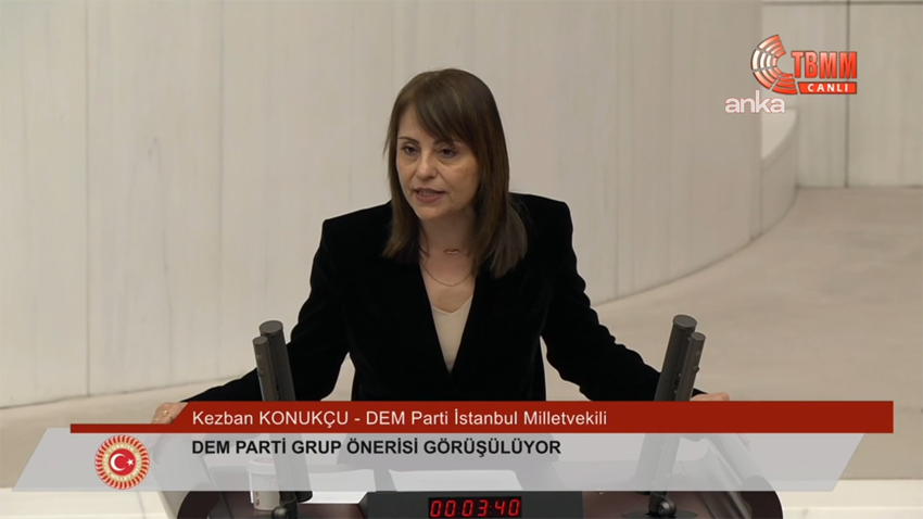 TBMM Genel Kurulu’nda DEM Parti'nin asgari ücrete ilişkin verdiği önergenin